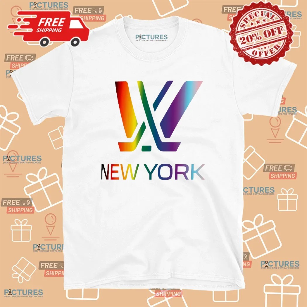 New York PWHL Pride T Shirt
