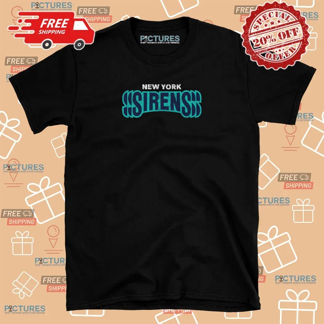 New York Sirens Hockey Stadium Get Back Vintage T Shirt