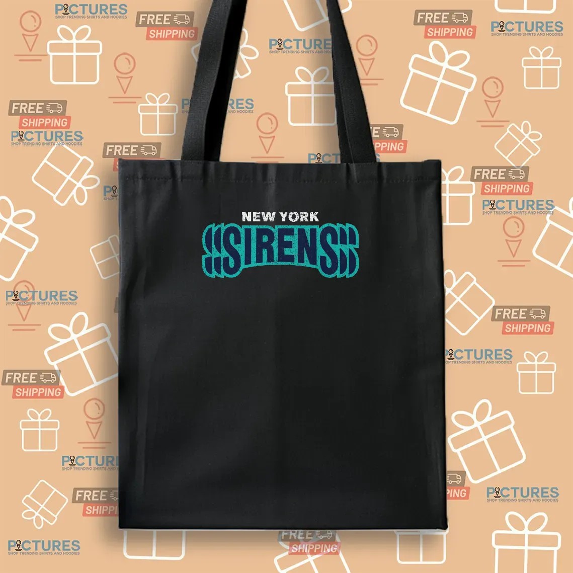New York Sirens Hockey Stadium Get Back Vintage T Shirt