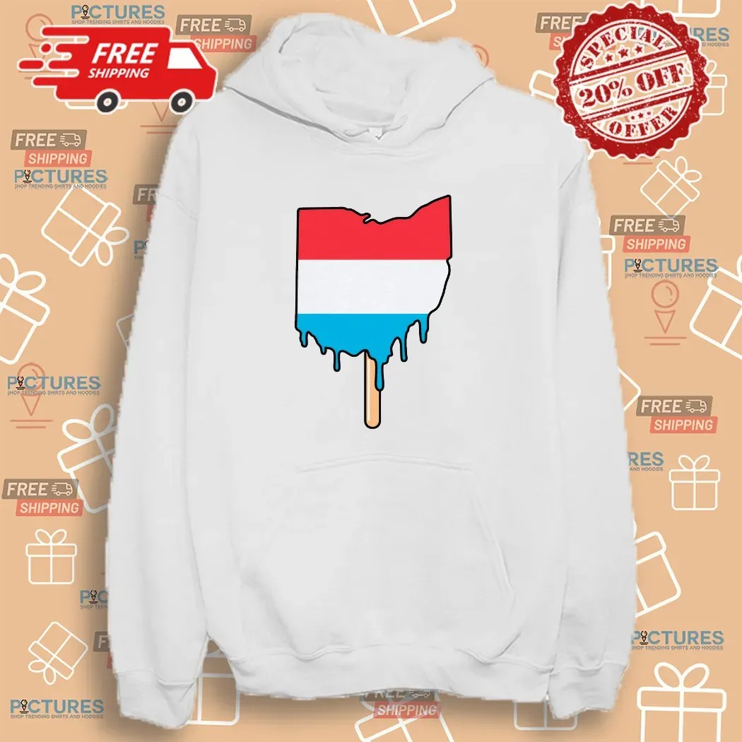 Ohio Popsicle Keep It Cool Map Ice Scream T Shirt Ohio Popsicle Keep It Cool Map Ice Scream T Shirt