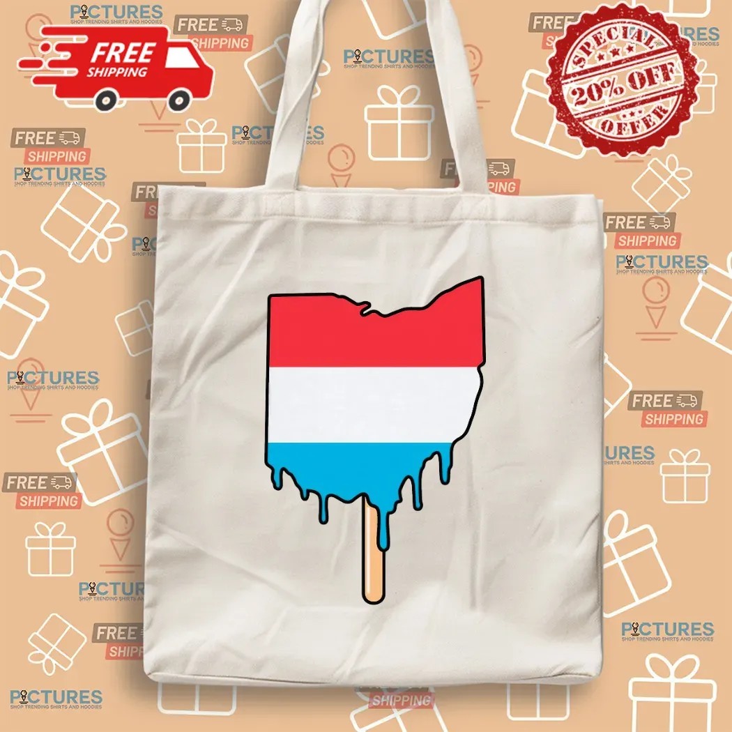 Ohio Popsicle Keep It Cool Map Ice Scream T Shirt Ohio Popsicle Keep It Cool Map Ice Scream T Shirt