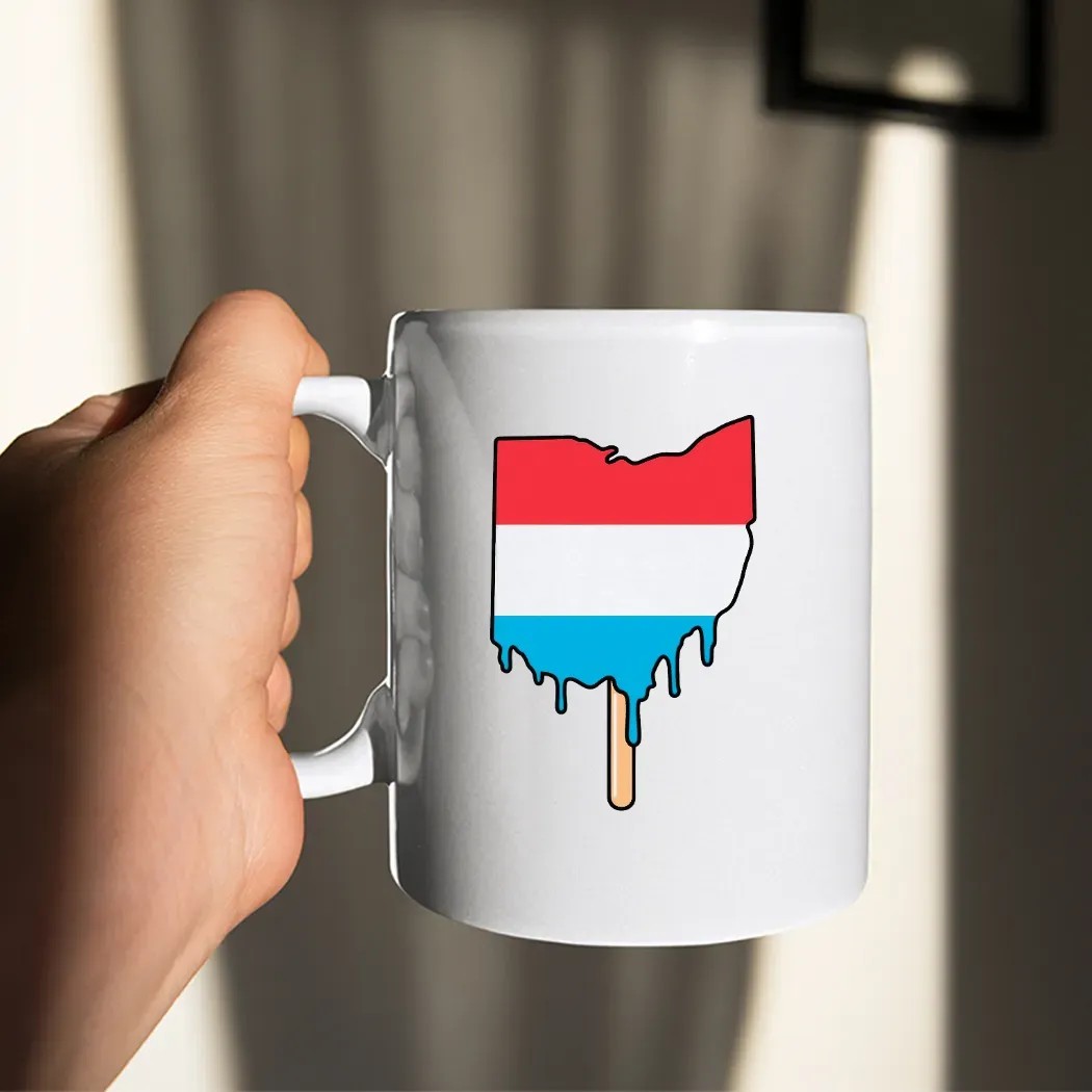 Ohio Popsicle Keep It Cool Map Ice Scream T Shirt Ohio Popsicle Keep It Cool Map Ice Scream T Shirt