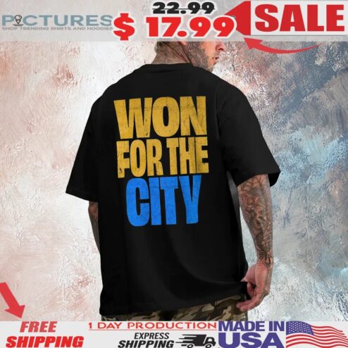 Oklahoma City Thunder 2025 NBA Championship Won For The City T Shirt