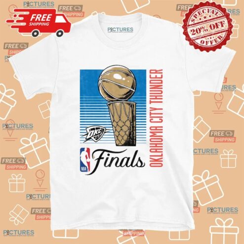 Oklahoma City Thunder 2025 NBA Finals Lines T Shirt