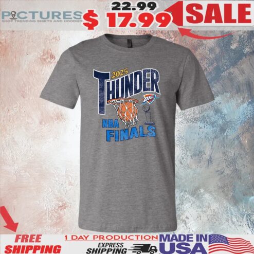 Oklahoma City Thunder 2025 NBA Finals Net T Shirt