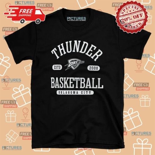 Oklahoma City Thunder Calling Plays ESTD 2008 Graphic T Shirt