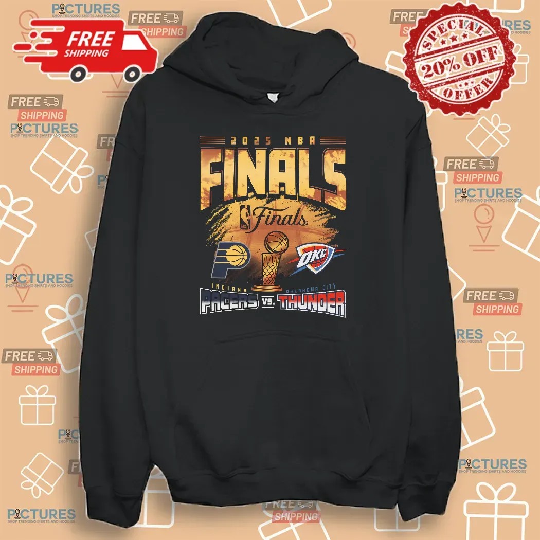 Oklahoma City Thunder Vs Indiana Pacers 2025 NBA Finals Matchup T Shirt