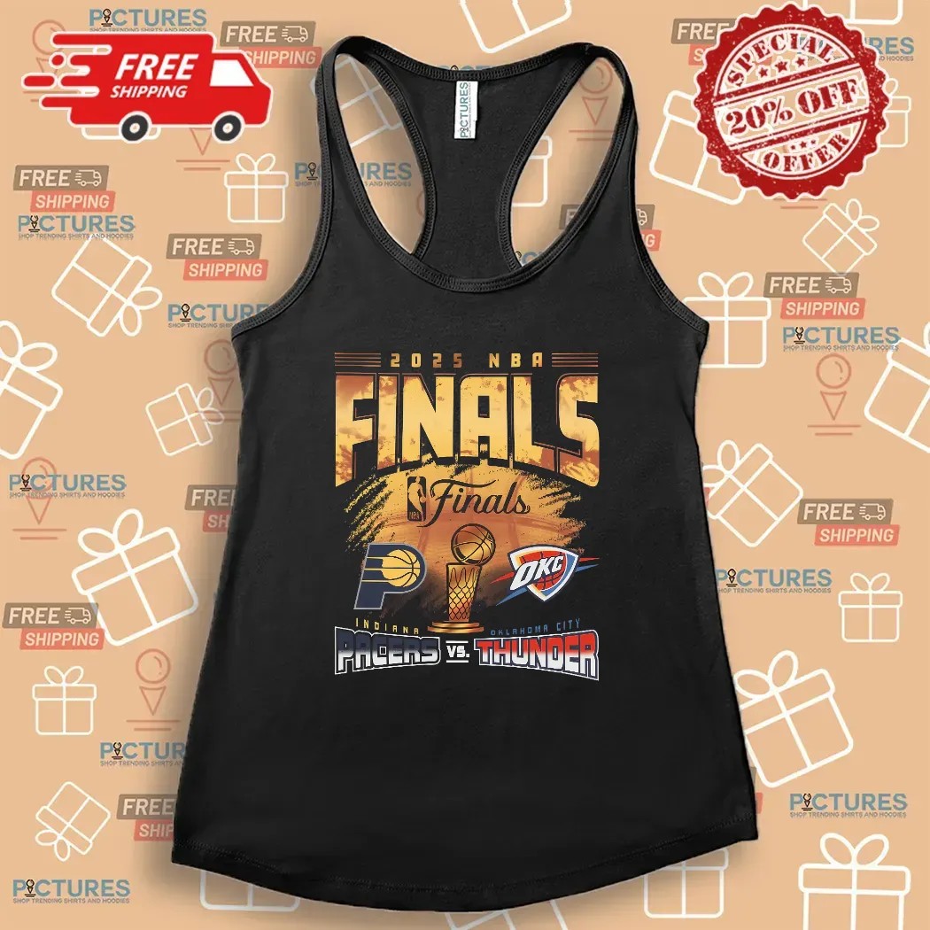 Oklahoma City Thunder Vs Indiana Pacers 2025 NBA Finals Matchup T Shirt