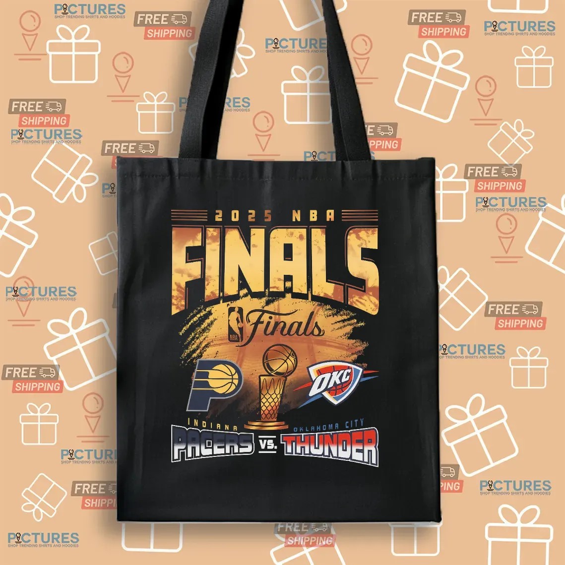 Oklahoma City Thunder Vs Indiana Pacers 2025 NBA Finals Matchup T Shirt