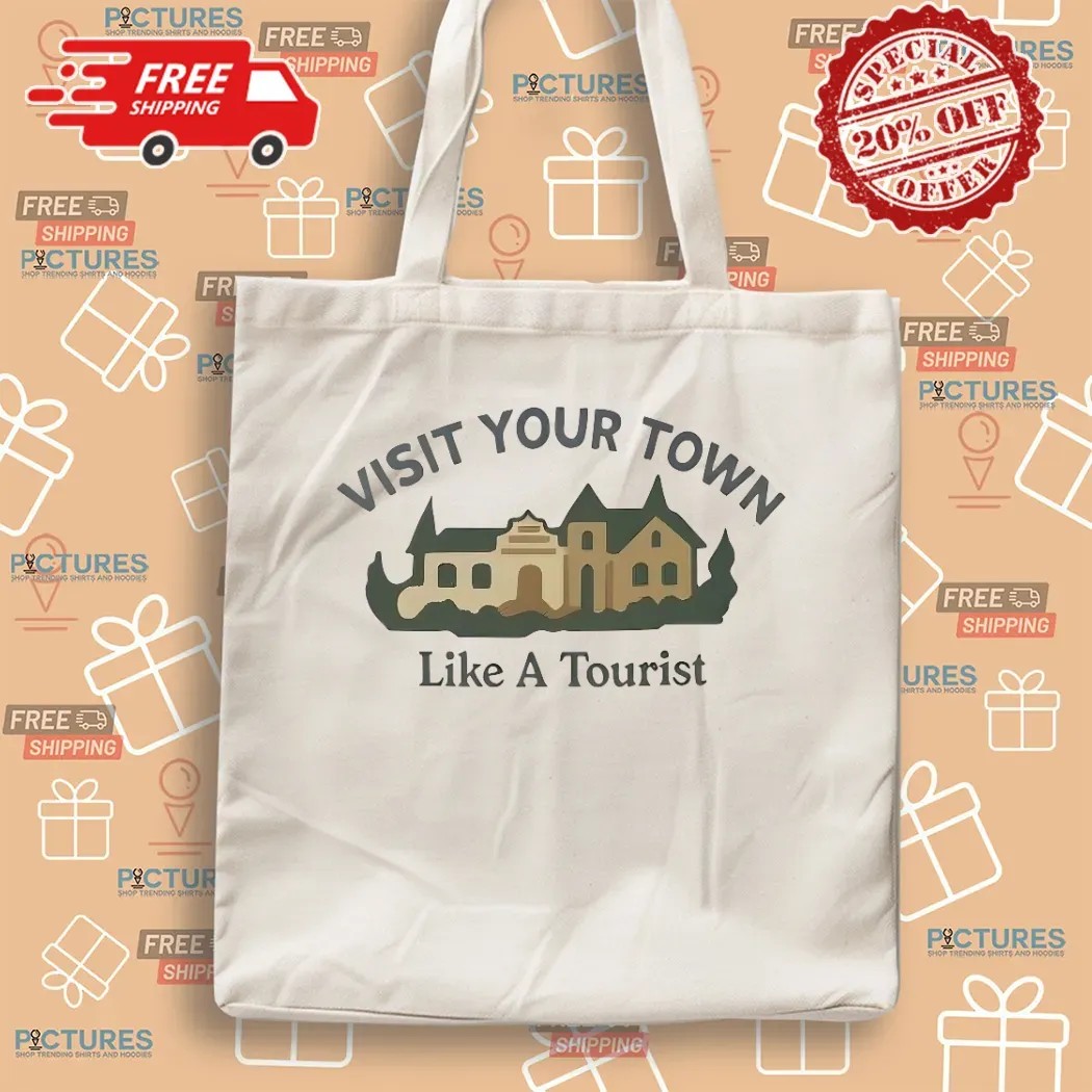 Olivia Rodrigo Wearing Visit Your Town Like A Tourist T Shirt