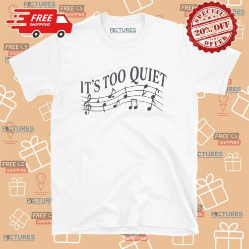 Olivia Rodrigo's It's Too Quiet Encore T Shirt