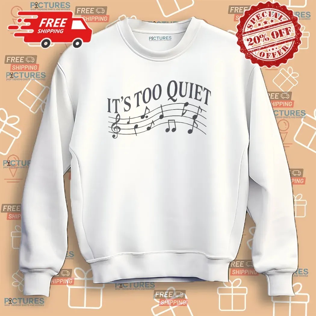 Olivia Rodrigo's It's Too Quiet Encore T Shirt