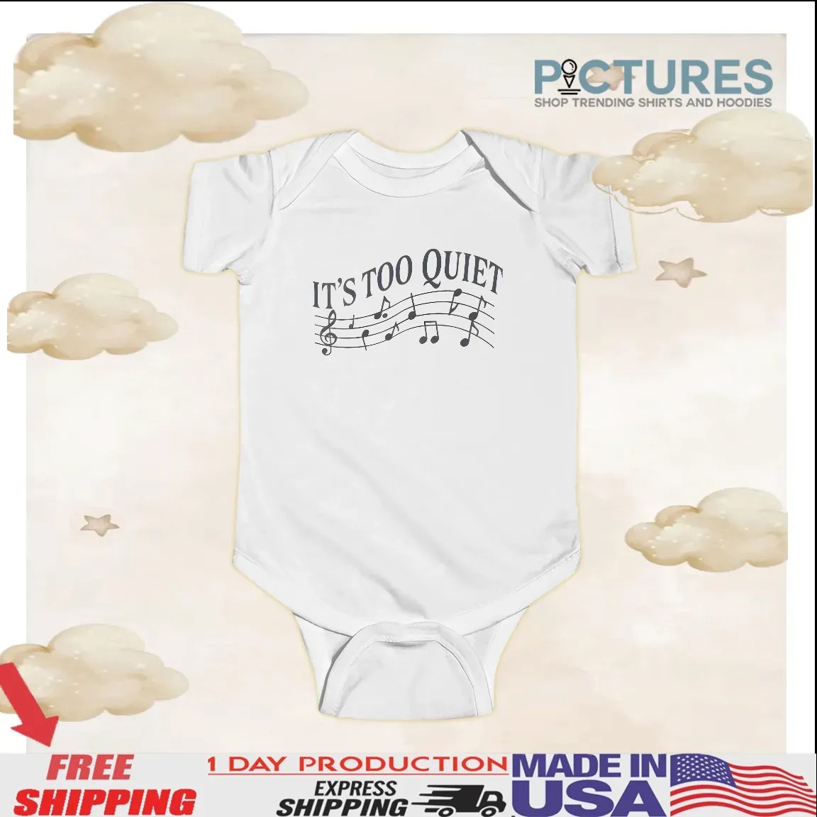 Olivia Rodrigo's It's Too Quiet Encore T Shirt