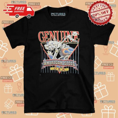 Pale Waves Ciara Doran Wearing Genuine American Steel Usa Motorcycle T Shirt