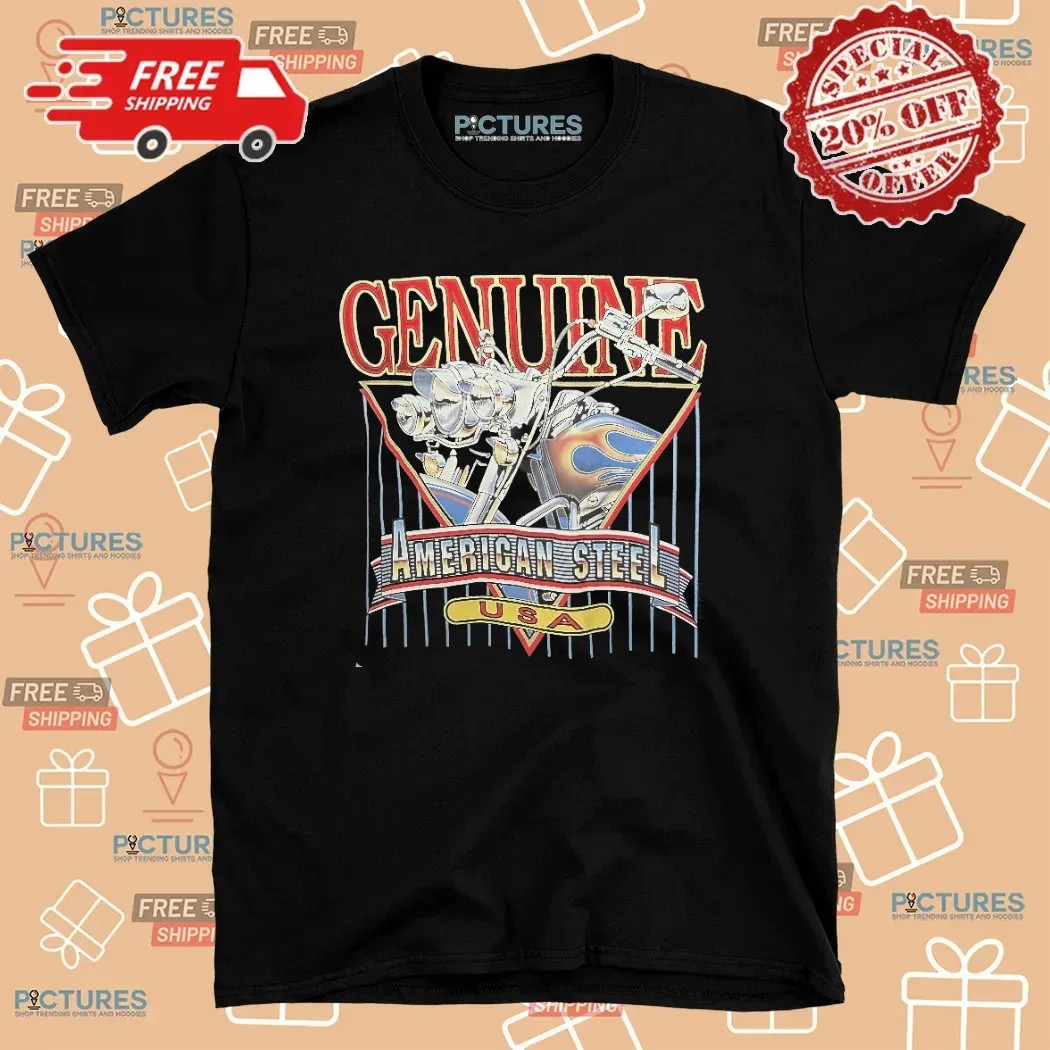 Pale Waves Ciara Doran Wearing Genuine American Steel Usa Motorcycle T Shirt