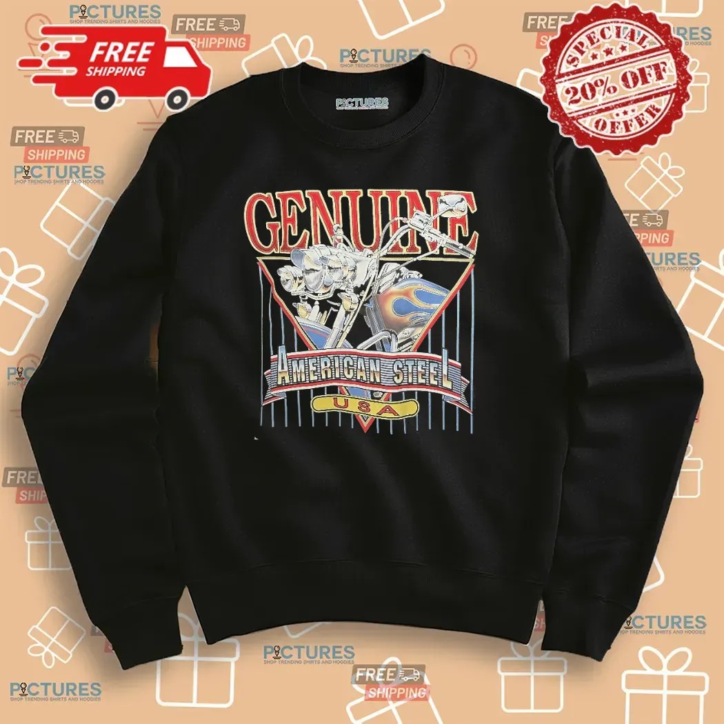 Pale Waves Ciara Doran Wearing Genuine American Steel Usa Motorcycle T Shirt