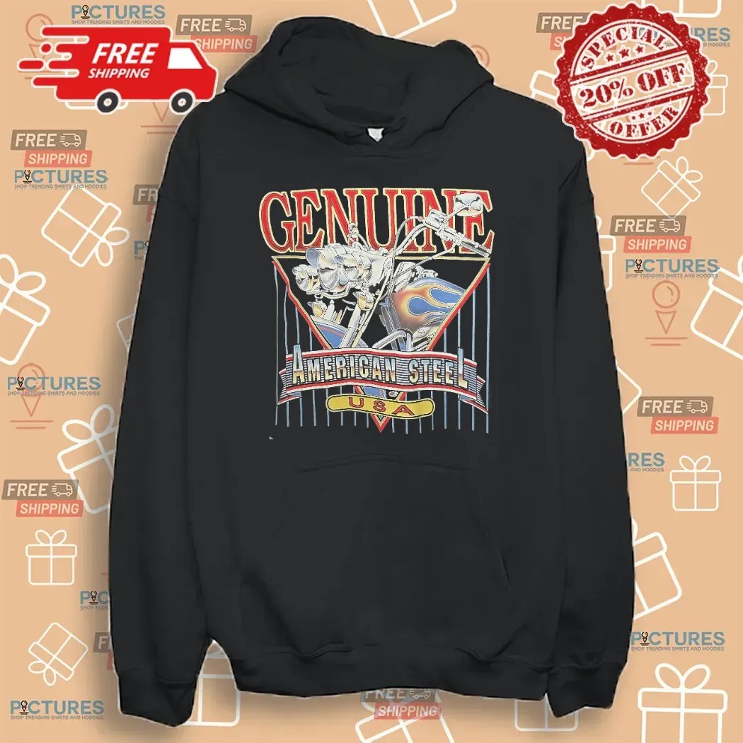 Pale Waves Ciara Doran Wearing Genuine American Steel Usa Motorcycle T Shirt