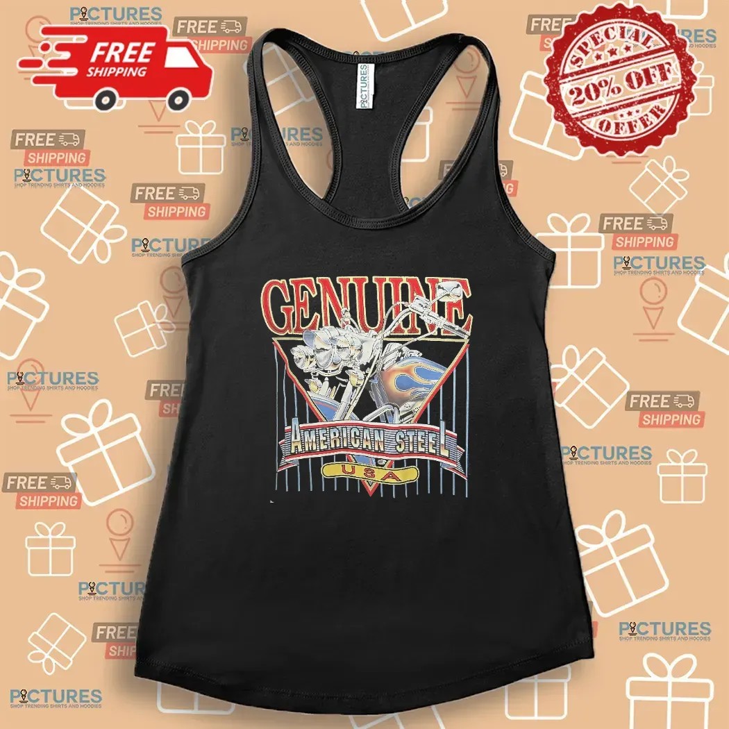 Pale Waves Ciara Doran Wearing Genuine American Steel Usa Motorcycle T Shirt