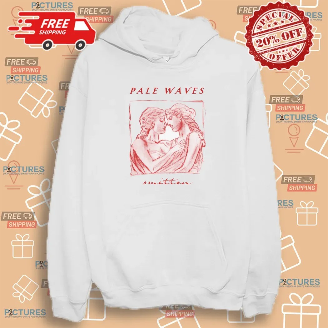 Pale Waves Smitten Slim T Shirt Pale Waves Smitten Slim T Shirt