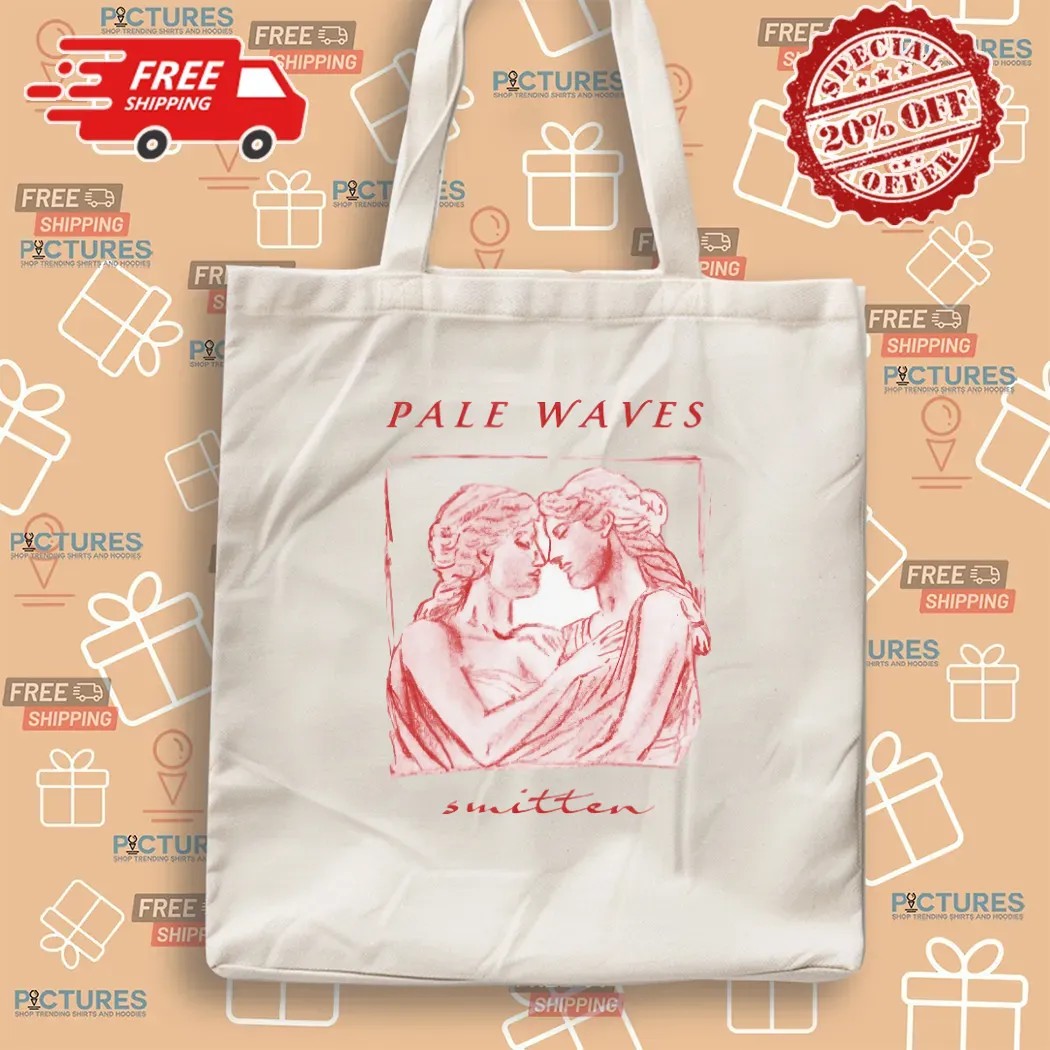 Pale Waves Smitten Slim T Shirt Pale Waves Smitten Slim T Shirt