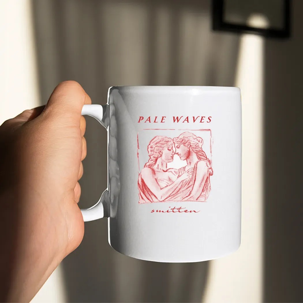 Pale Waves Smitten Slim T Shirt Pale Waves Smitten Slim T Shirt