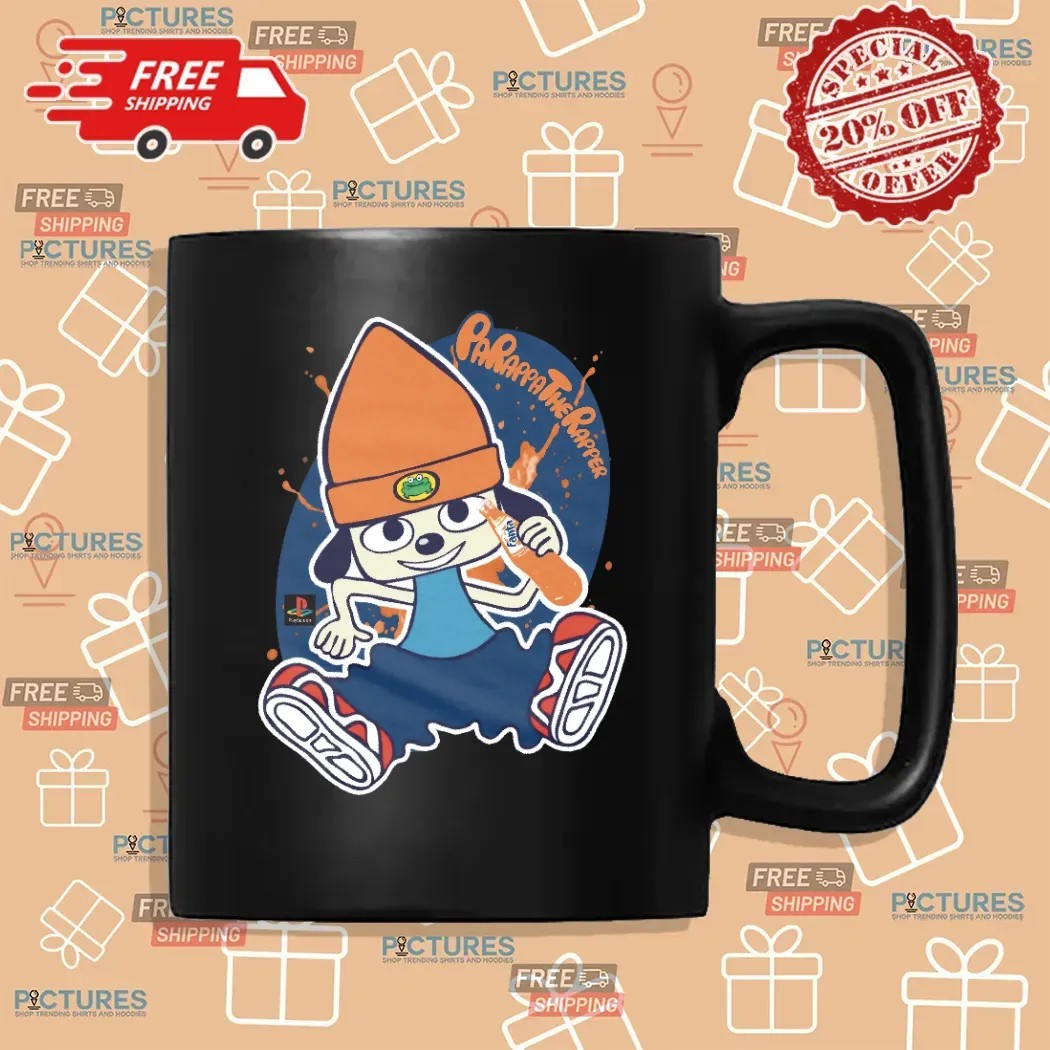 Parappa The Rapper Fanta Mashup T Shirt • Picturestees Clothing LLC