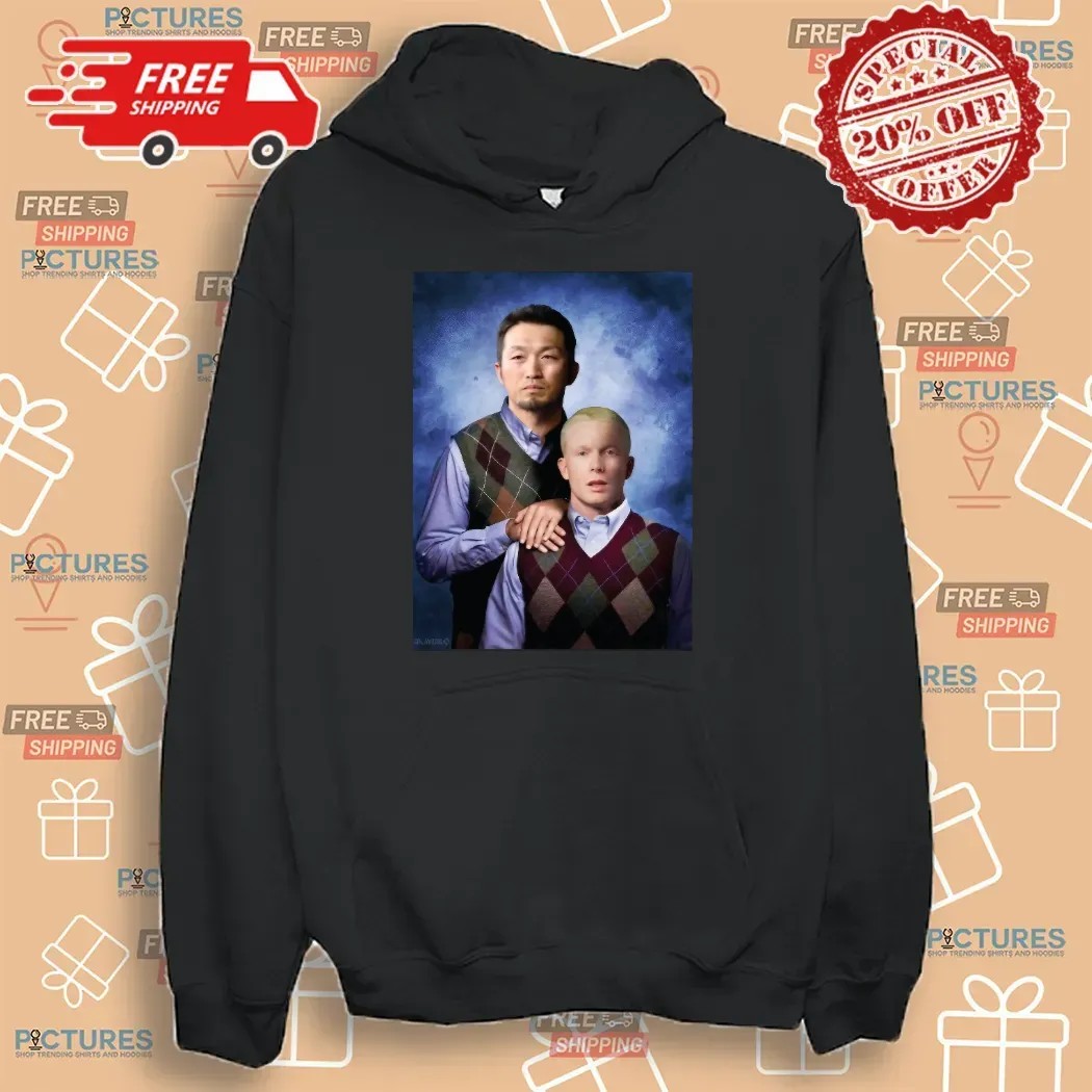 Pceiya Pete Crow-armstrong And Seiya Suzuki Step Brothers Parody T Shirt