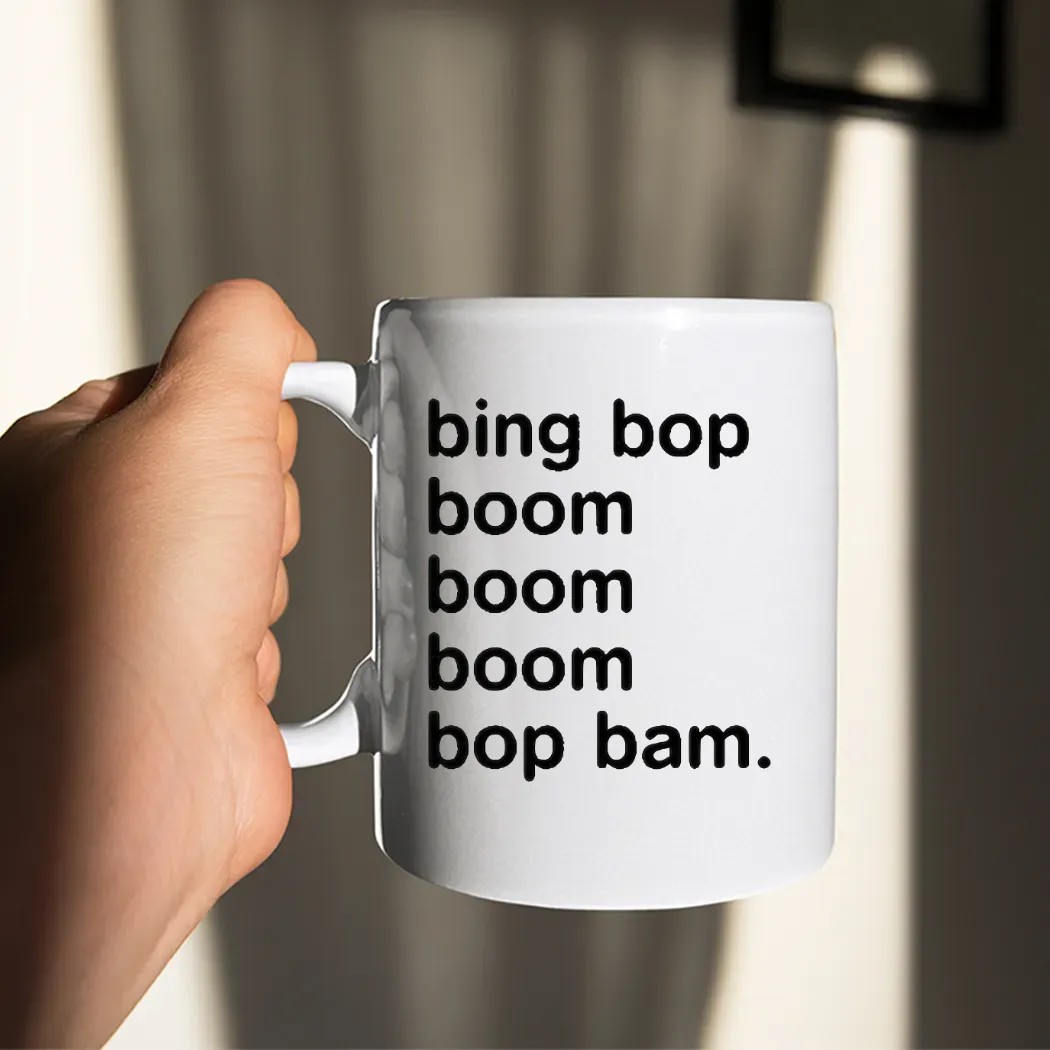Peekaboo Lyrics Bing Bop Boom Boom Boom Bop Bam T Shirt