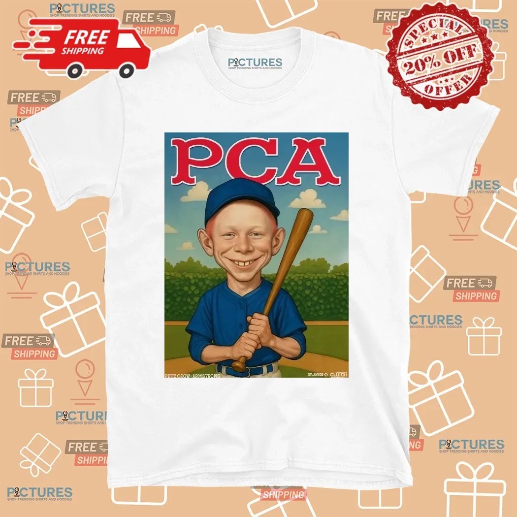 Pete Crow Armstrong PCA MLBPA Magazine Cover T Shirt