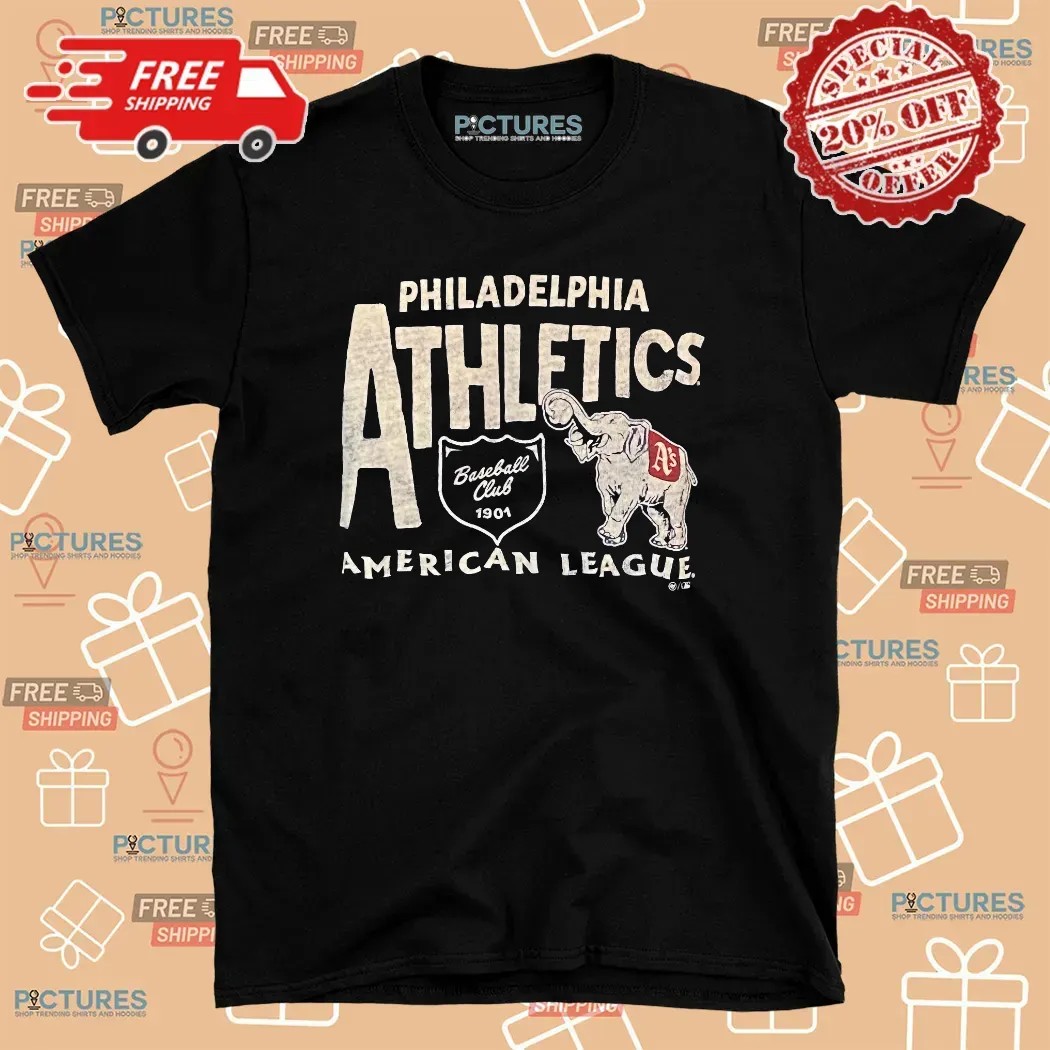 Philadelphia Athletics American League Baseball Club 1901 T Shirt