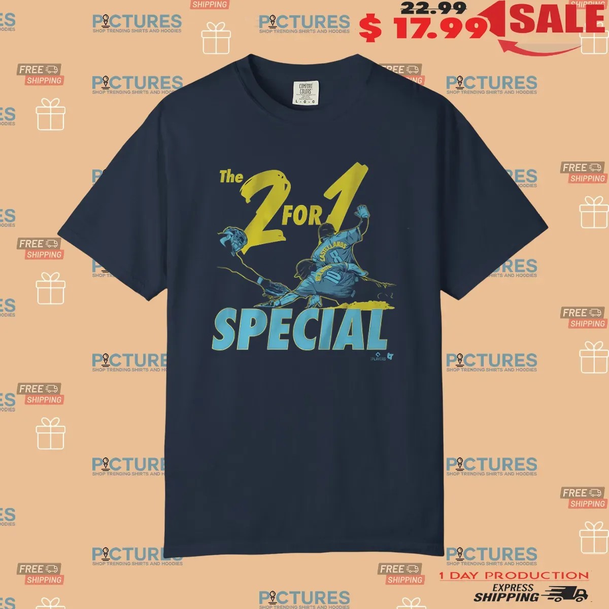 Philadelphia Phillies J.T. Realmuto and Nick Castellanos The 2 For 1 Special T Shirt Philadelphia Phillies J.T. Realmuto and Nick Castellanos The 2 For 1 Special T Shirt