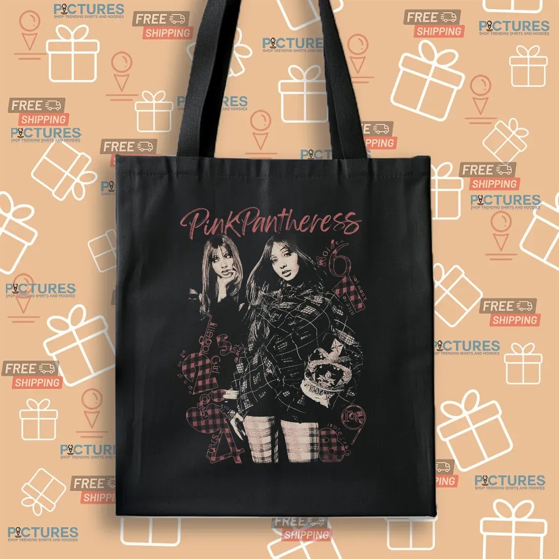 PinkPantheress Vintage Graphic T Shirt PinkPantheress Vintage Graphic T Shirt