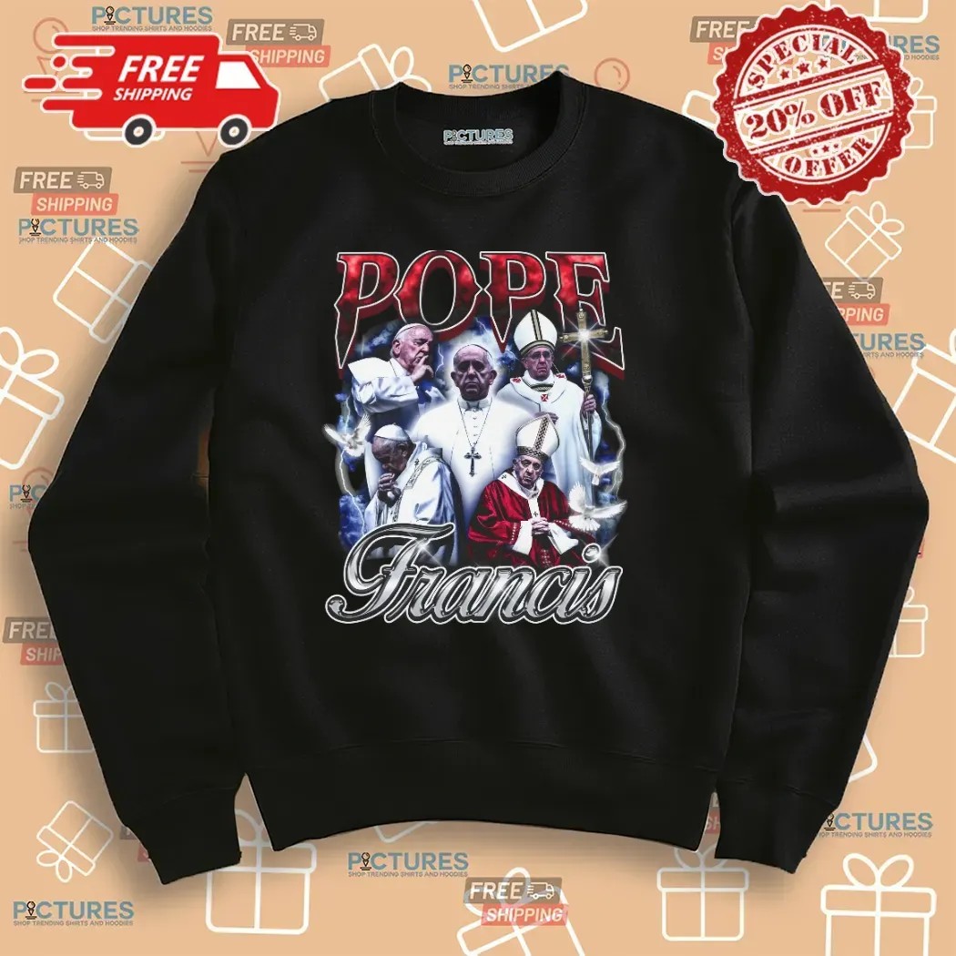 Pope Francis Vintage Bootleg T Shirt