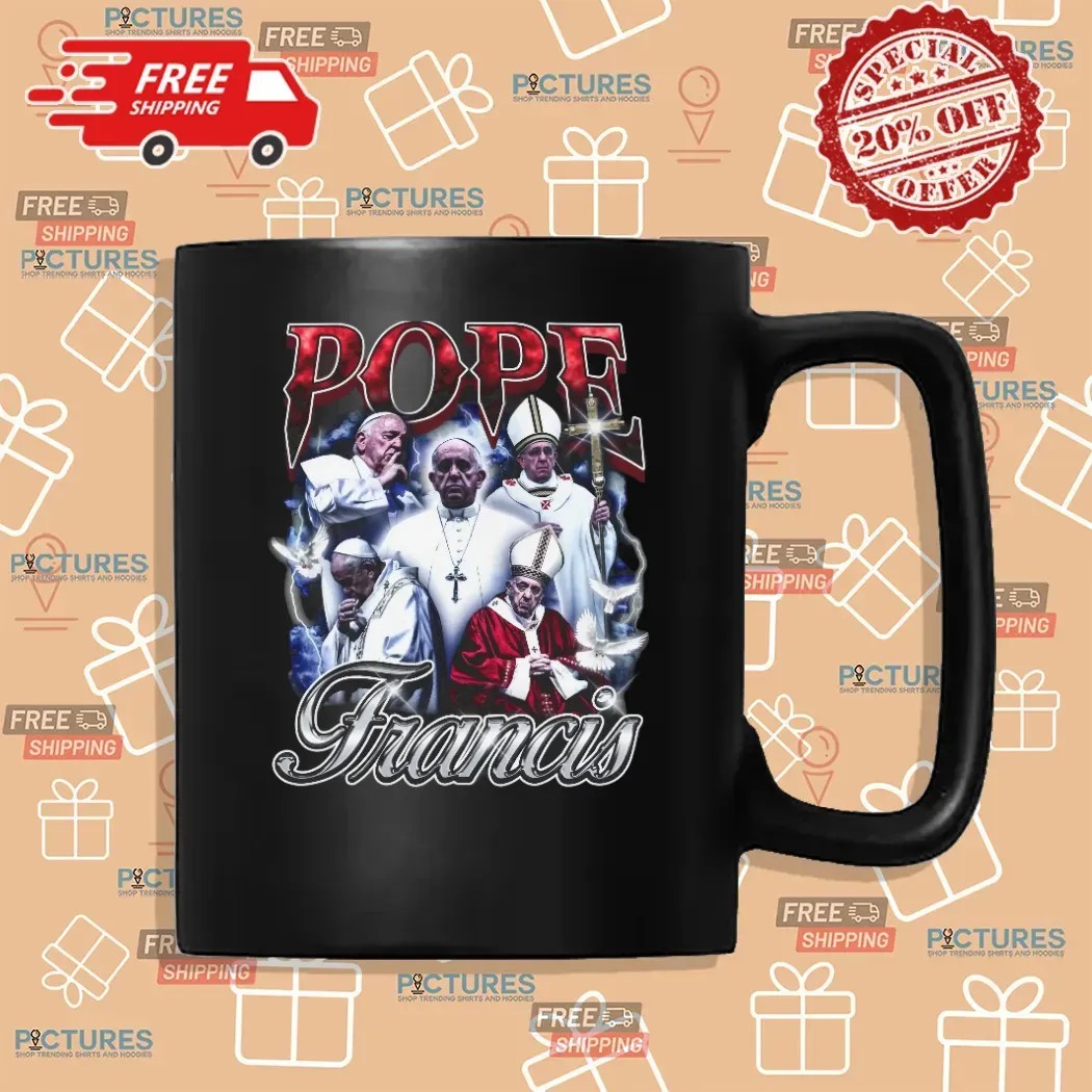 Pope Francis Vintage Bootleg T Shirt