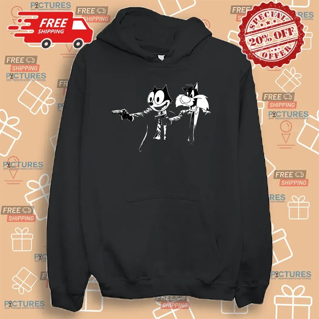 Pulp Kitties Pulp Fiction Parody T Shirt Pulp Kitties Pulp Fiction Parody T Shirt