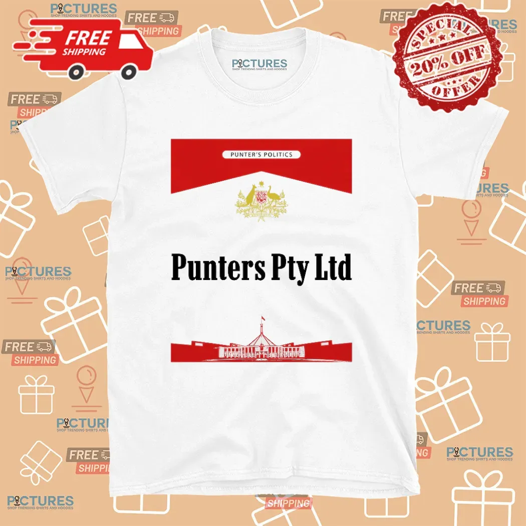 Punters Politics Punter s Lobbyist Uniform Marlboro T-Shirt Punters Politics Punters Pty Ltd Marlboro T Shirt 1 Picturestees Customized Gifts