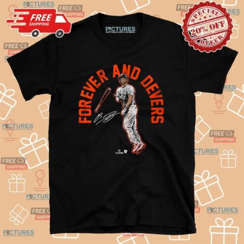 Rafael Devers Forever and Devers San Francisco Signature T Shirt