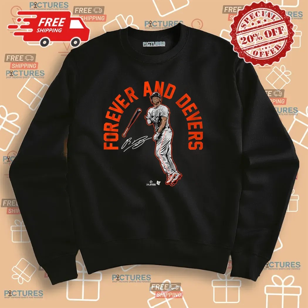 Rafael Devers Forever and Devers San Francisco Signature T Shirt