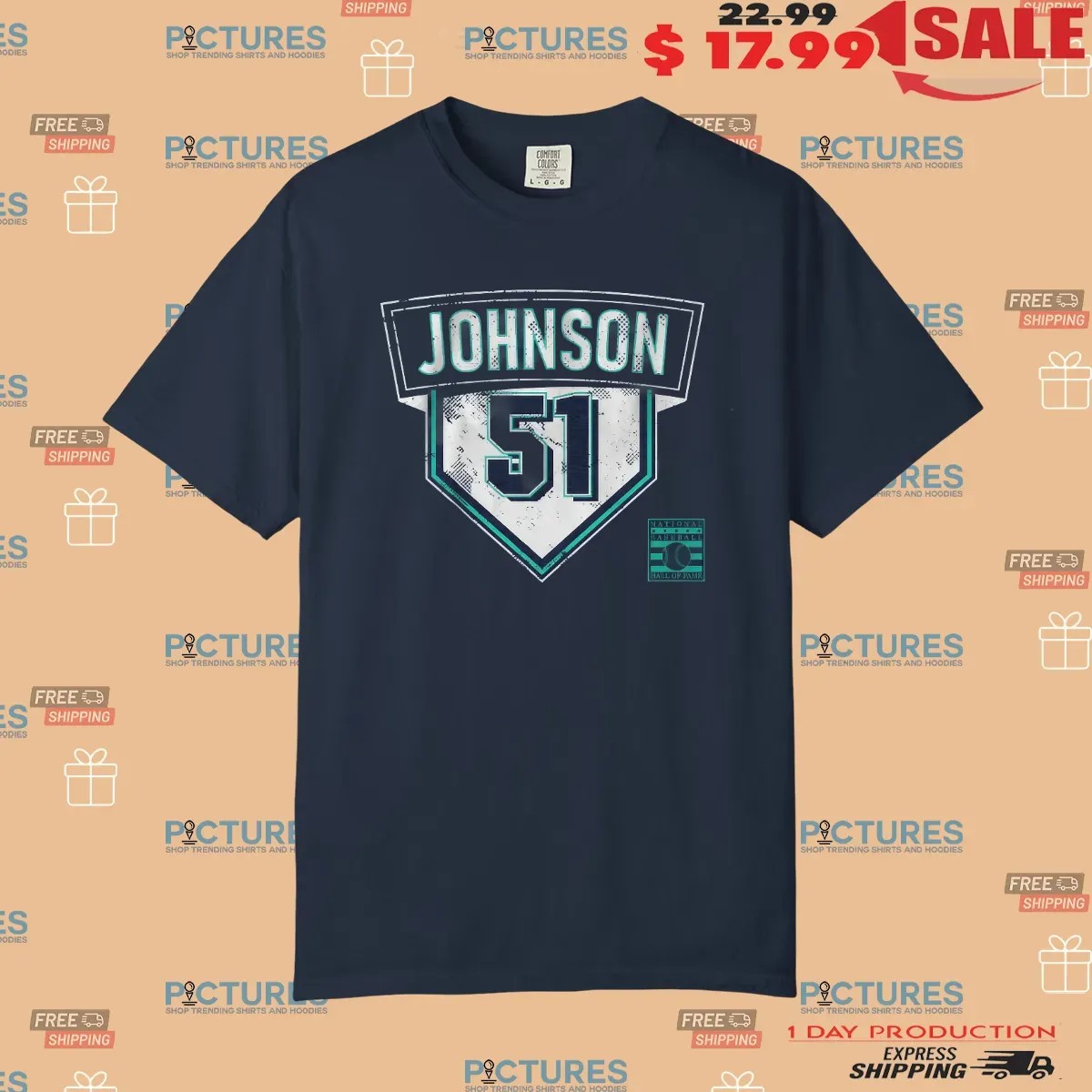 Randy Johnson 51 Mariners T Shirt Randy Johnson 51 Mariners T Shirt