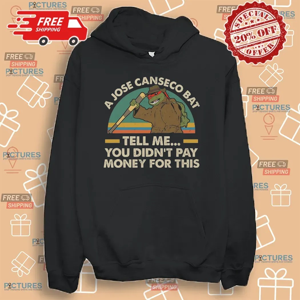 Raphael Teenage Mutant Ninja Turtles A Jose Canseco Bat Tell Me You Didn’t Pay Money For This Vintage T Shirt