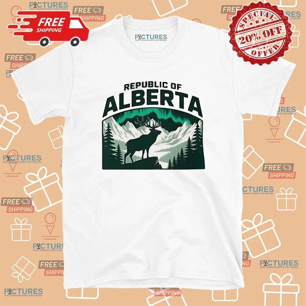 Republic of Alberta Western Canada Independence T Shirt