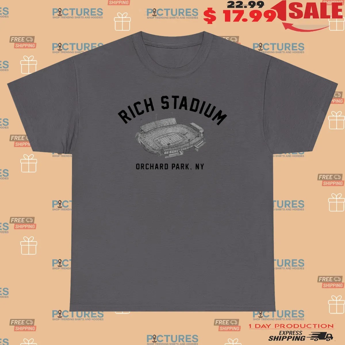 Rich Stadium Orchard Park New York T Shirt