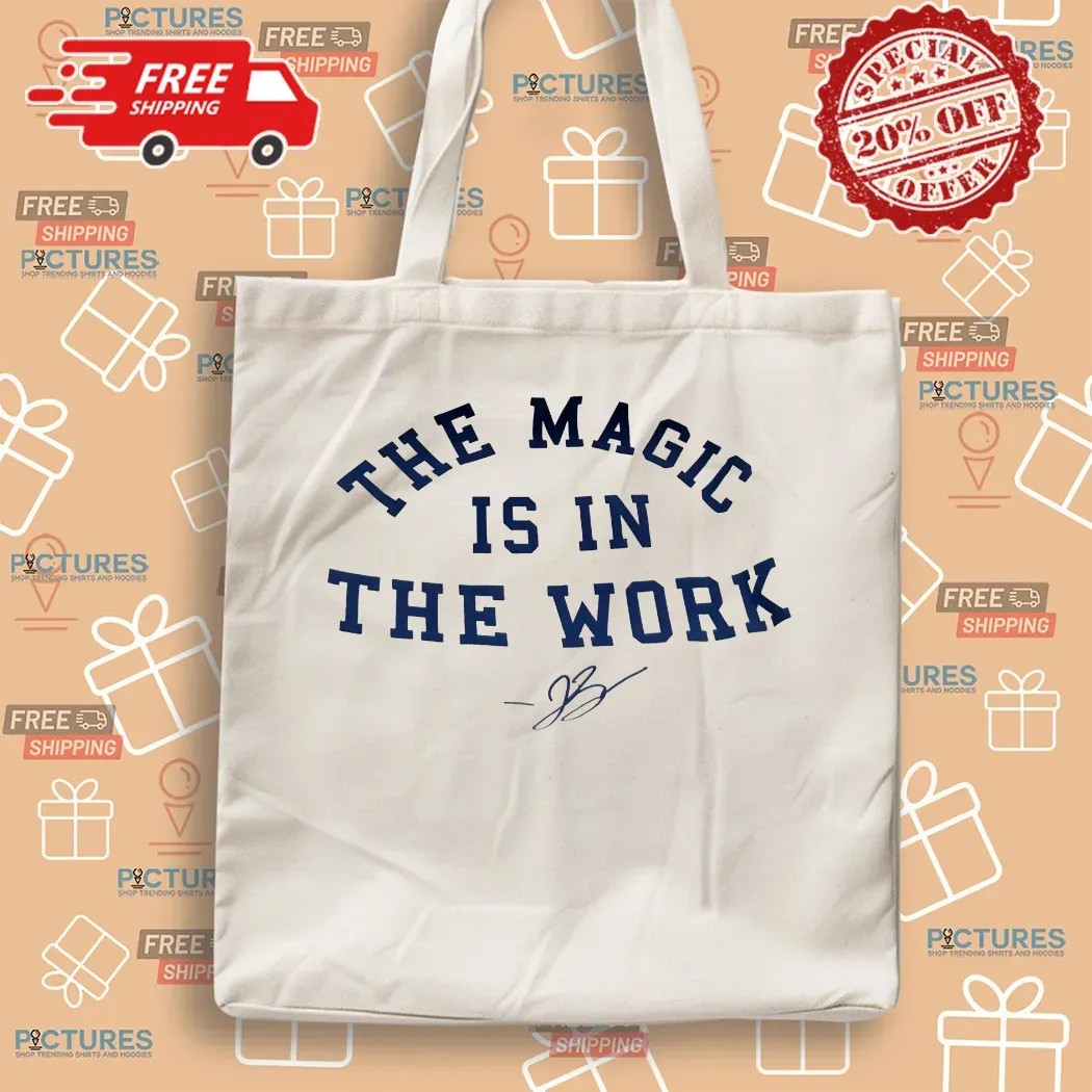 Rick Brunson The Magic Is In The Work Signature T Shirt