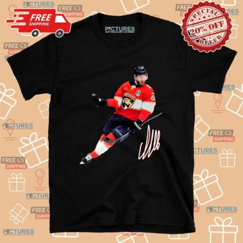 Sam Bennett Florida Panthers Hockey Signature T Shirt