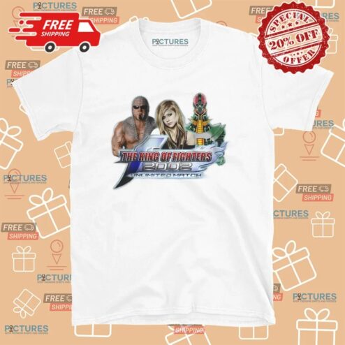 Scott Steiner Avril Lavigne Jinzo The King of Fighters 2002 Unlimited Match T Shirt