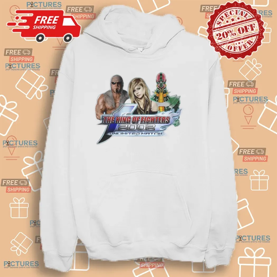 Scott Steiner Avril Lavigne Jinzo The King of Fighters 2002 Unlimited Match T Shirt