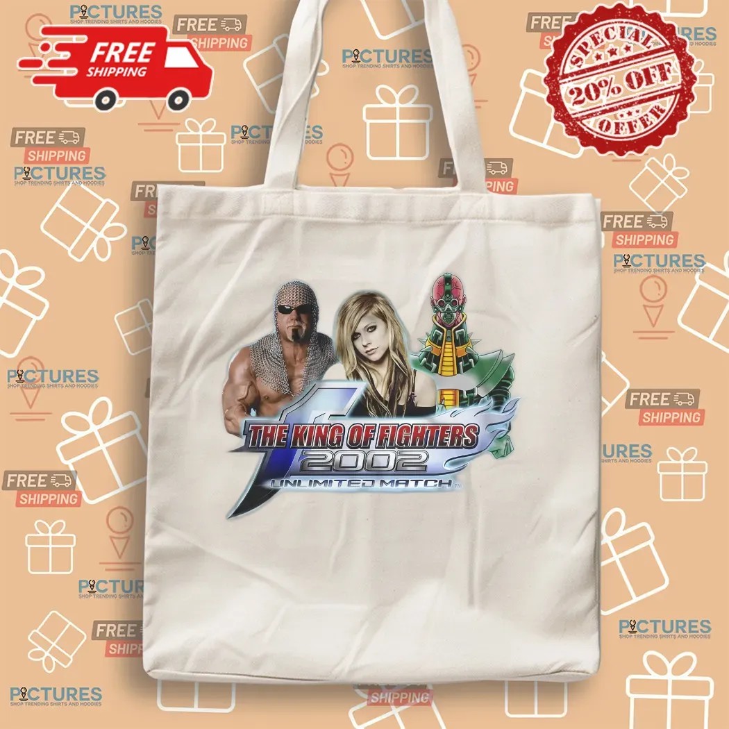 Scott Steiner Avril Lavigne Jinzo The King of Fighters 2002 Unlimited Match T Shirt