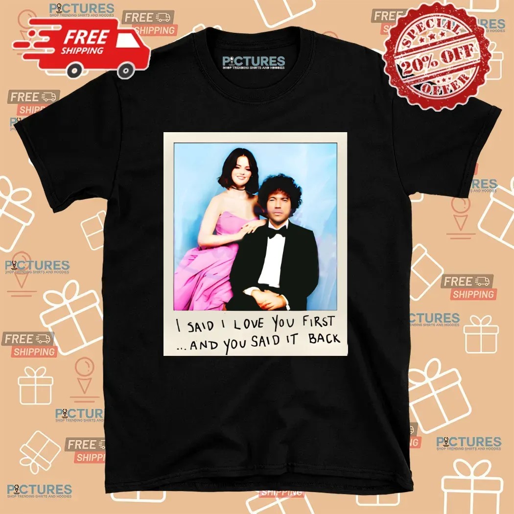 Selena Gomez And You Said It Back Love Polaroid T Shirt