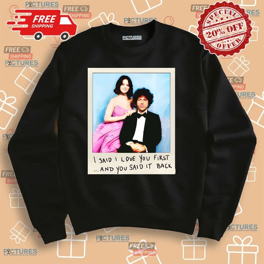 Selena Gomez And You Said It Back Love Polaroid T Shirt