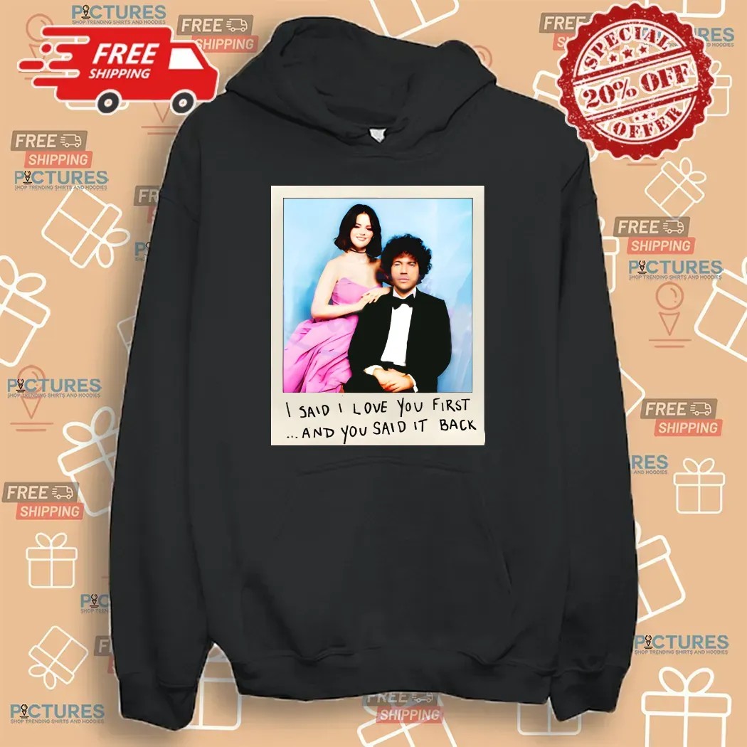 Selena Gomez And You Said It Back Love Polaroid T Shirt